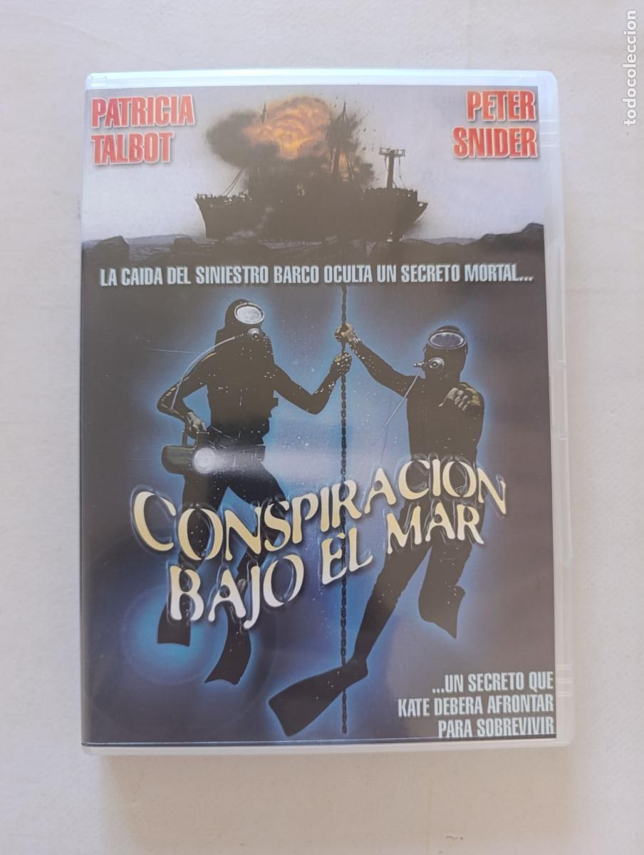 Cine: DVD CONSPIRACION BAJO EL MAR - PATRICIA TALBOT (I5)