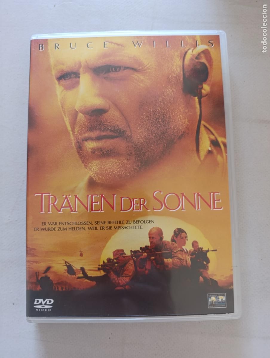 Cine: DVD TR&Auml;NEN DER SONNE (LAGRIMAS DEL SOL) - BRUCE WILLIS - EDICION ALEMANA (J5)