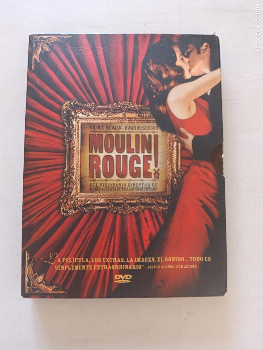 Cin&eacute;ma: DVD MOULIN ROUGE! - EDICION 2 DISCOS - NICOLE KIDMAN, EWAN MCGREGOR - LEER DESCRIPCION (J5)