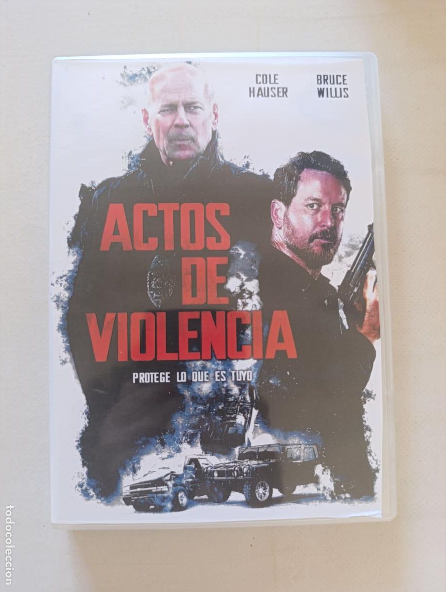 Cine: DVD ACTOS DE VIOLENCIA - CARATULA FOTOCOPIADA - BRUCE WILLIS (J5)