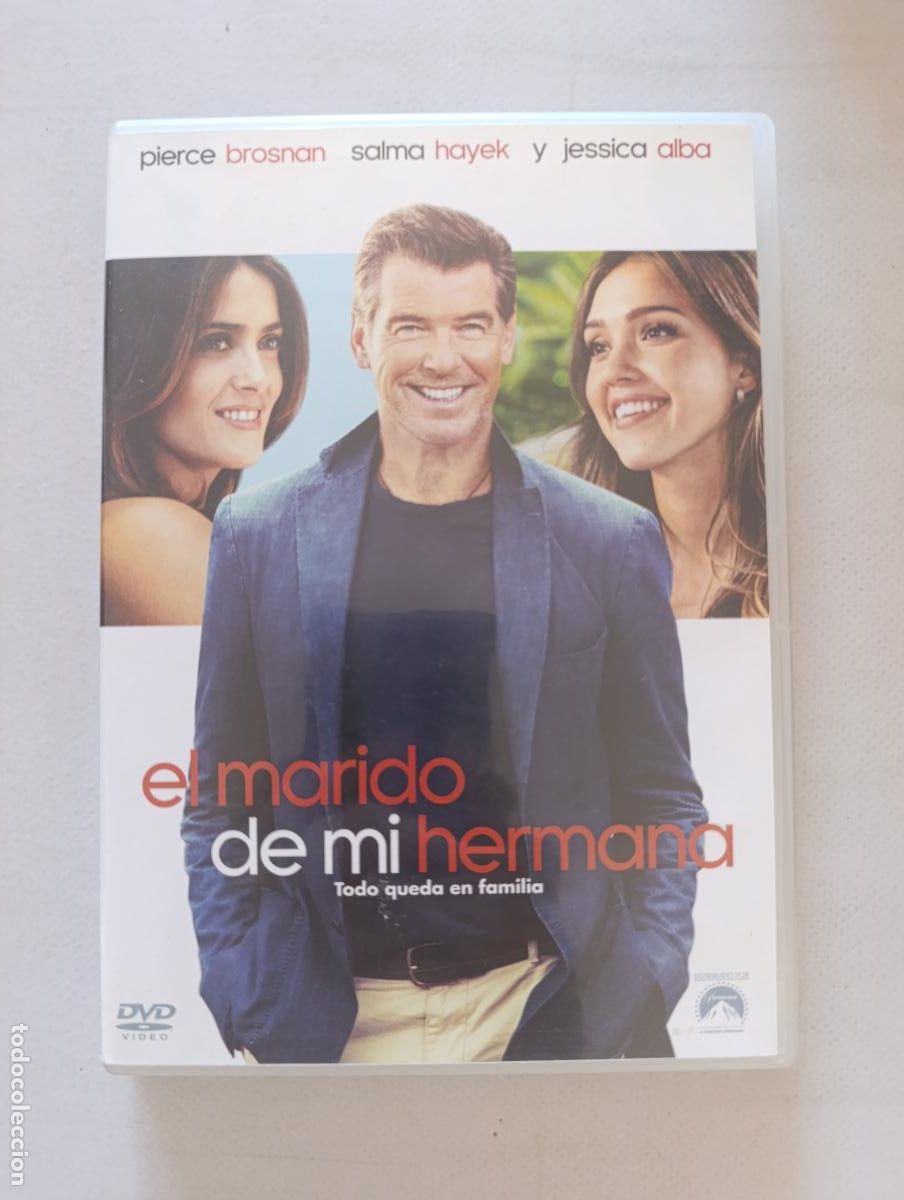 Cine: DVD EL MARIDO DE MI HERMANA - PIERCE BROSNAN, SALMA HAYEK, JESSICA ALBA (K5w)