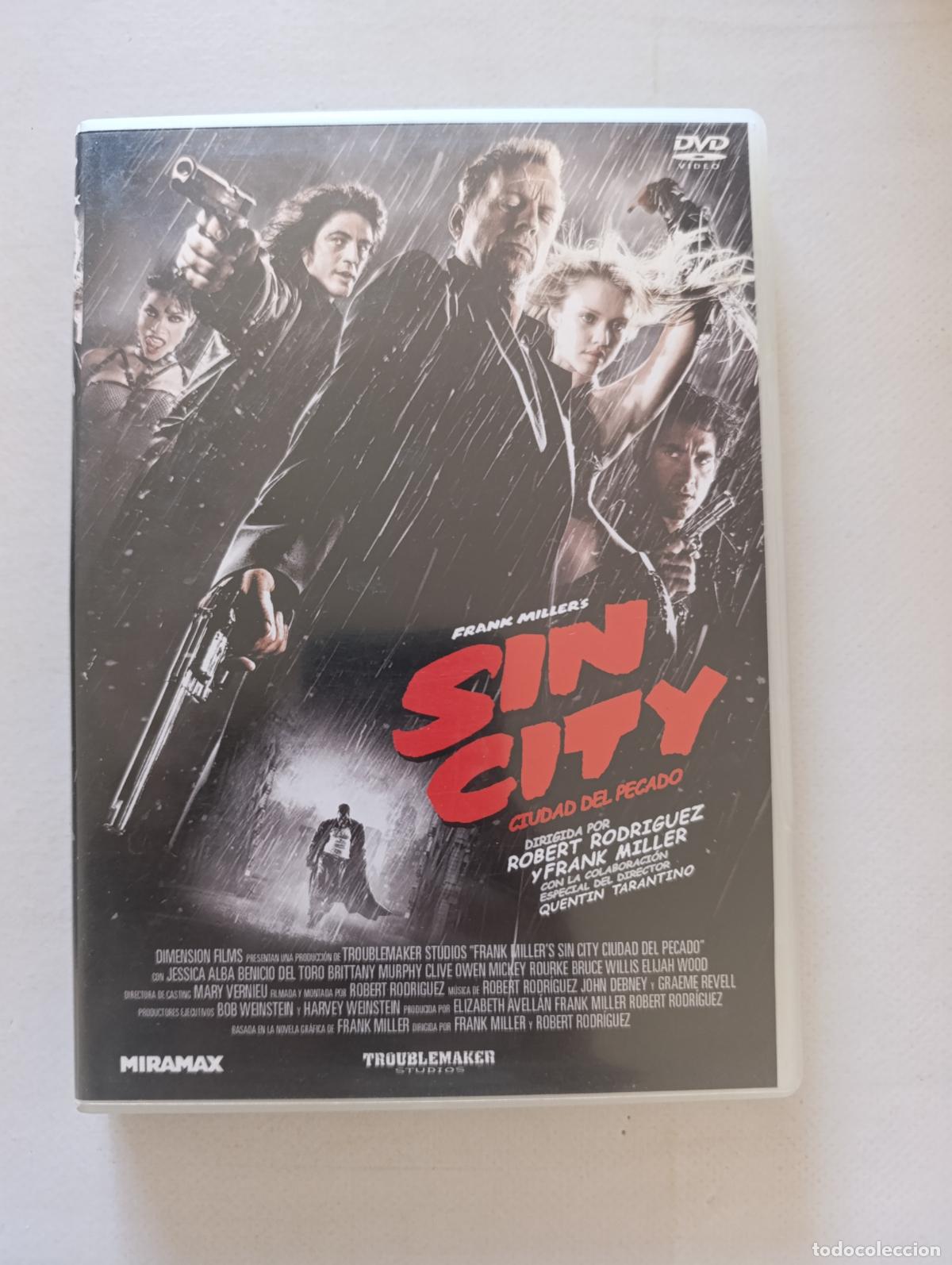 Cine: DVD SIN CITY - CIUDAD DEL PECADO - FRANK MILLER - ROBERT RODRIGUEZ (L5)