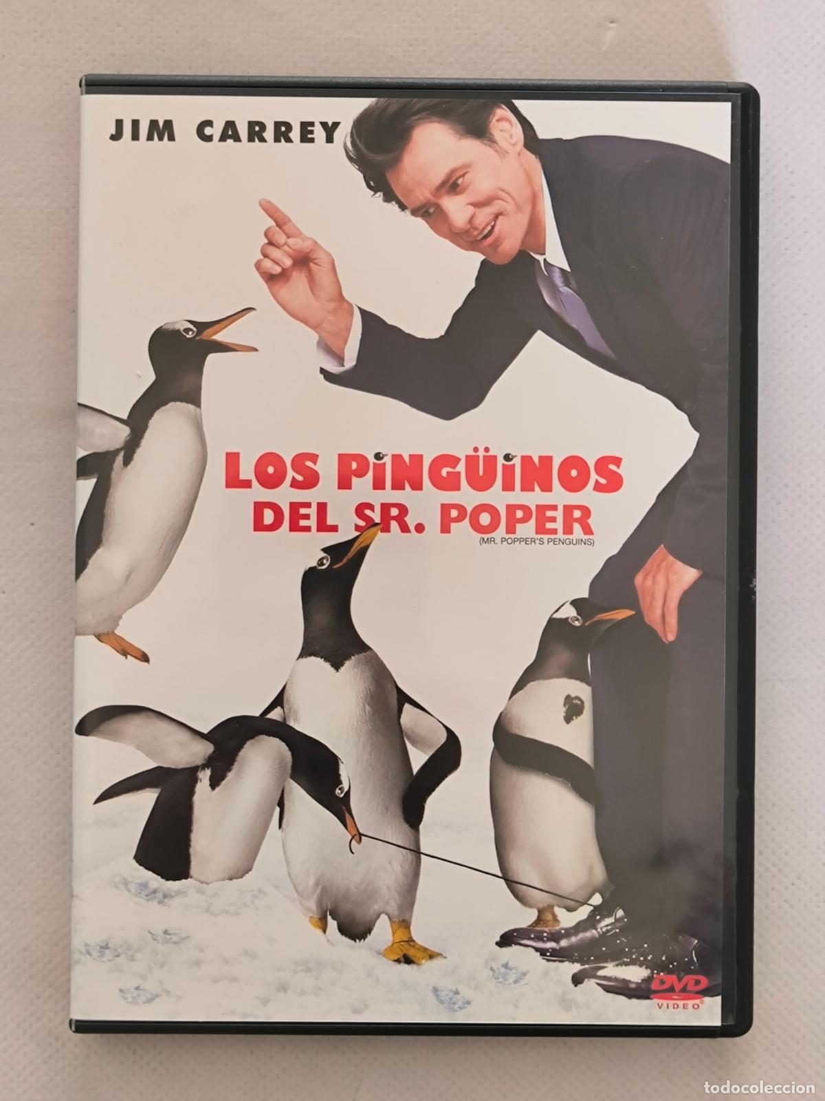 Cine: DVD LOS PINGUINOS DEL SR. POPER - JIM CARREY (Y4A)