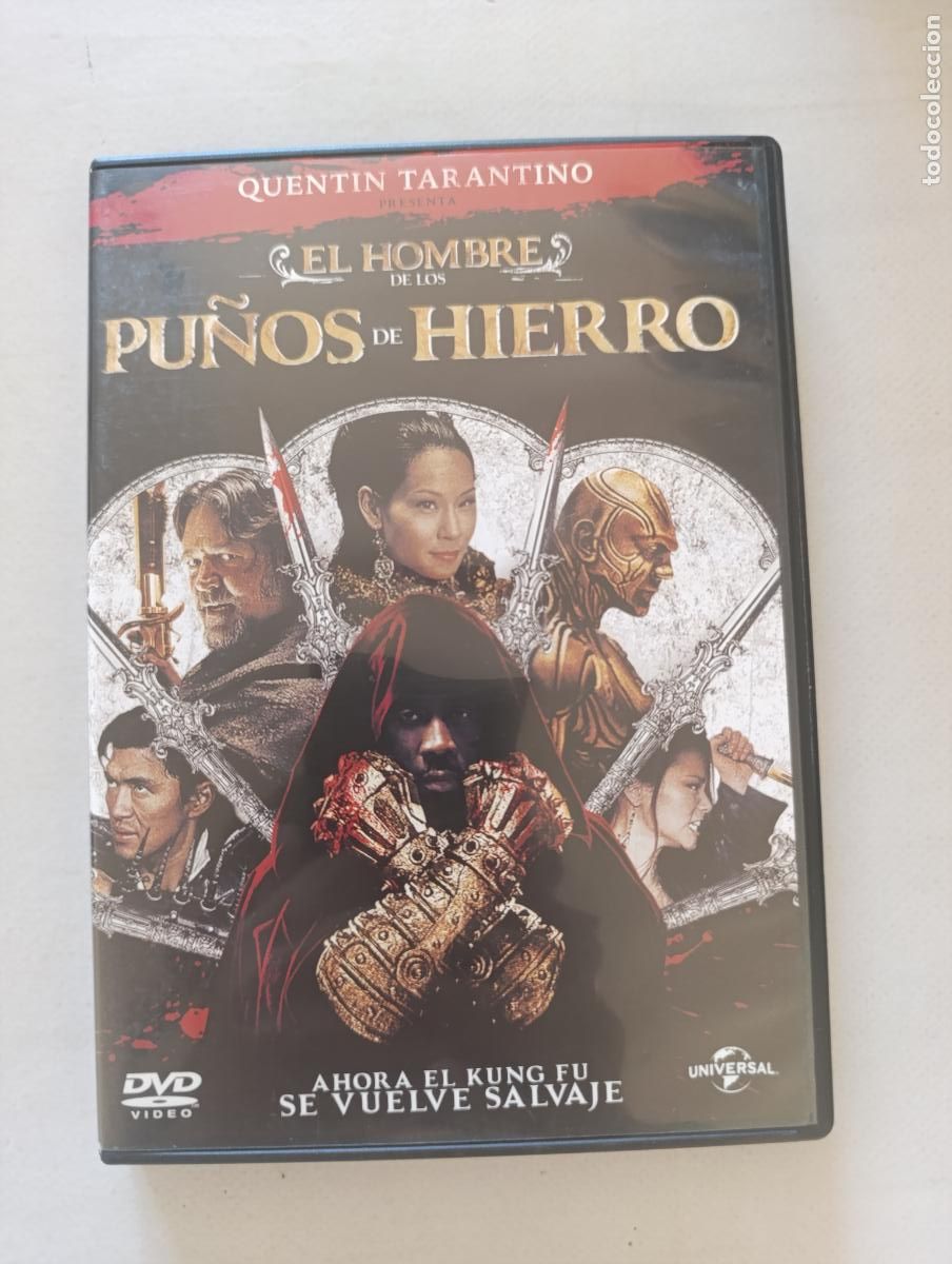 Cine: DVD EL HOMBRE DE LOS PU&Ntilde;OS DE HIERRO (L5)