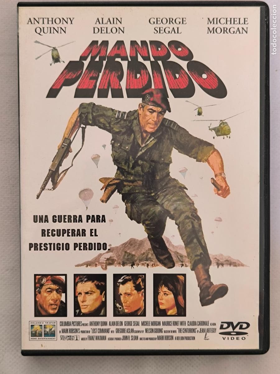 Cine: DVD MANDO PERDIDO - ANTHONY QUINN (M5)