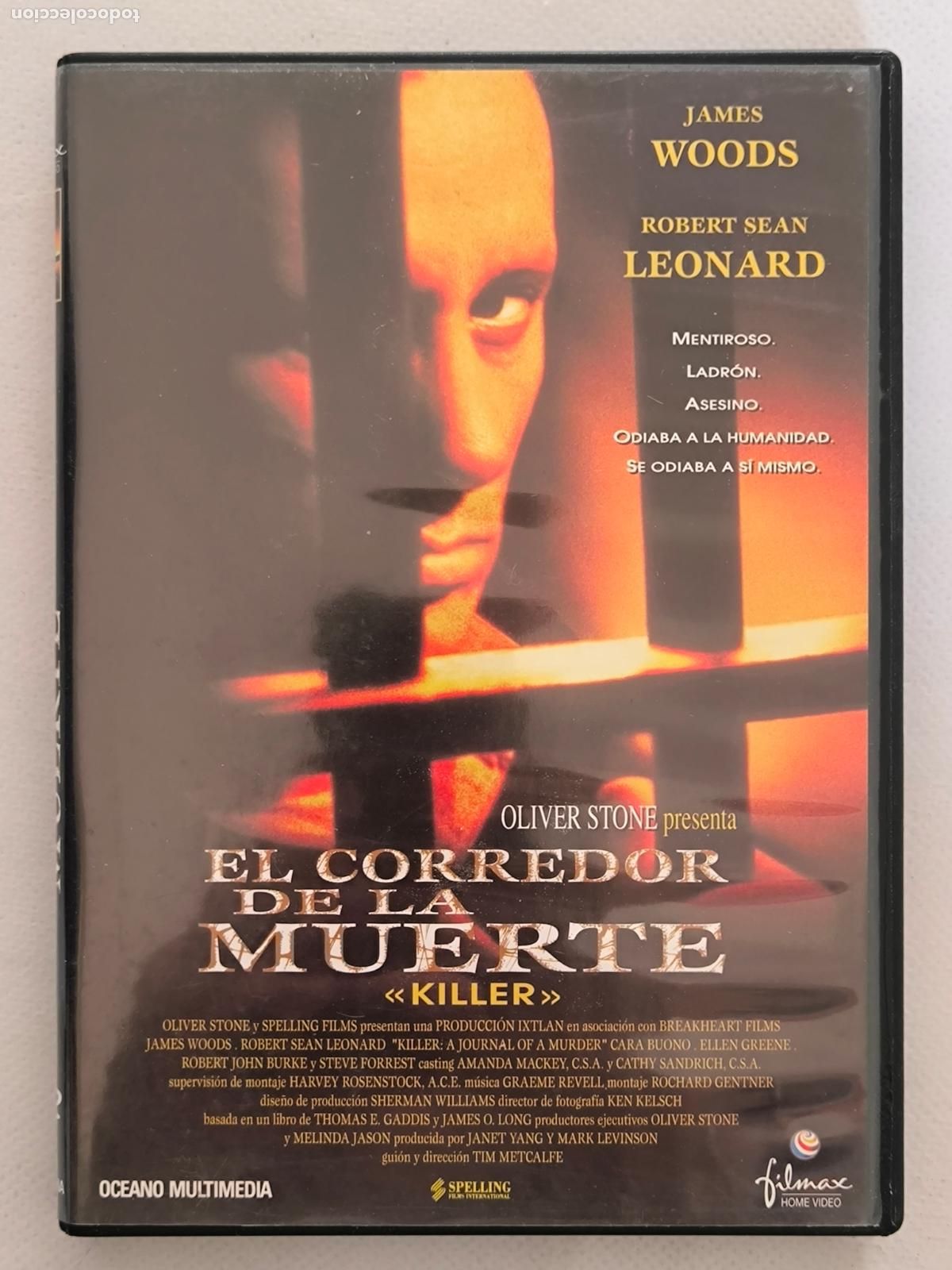 Cine: DVD EL CORREDOR DE LA MUERTE (KILLER) - JAMES WOODS (M5)