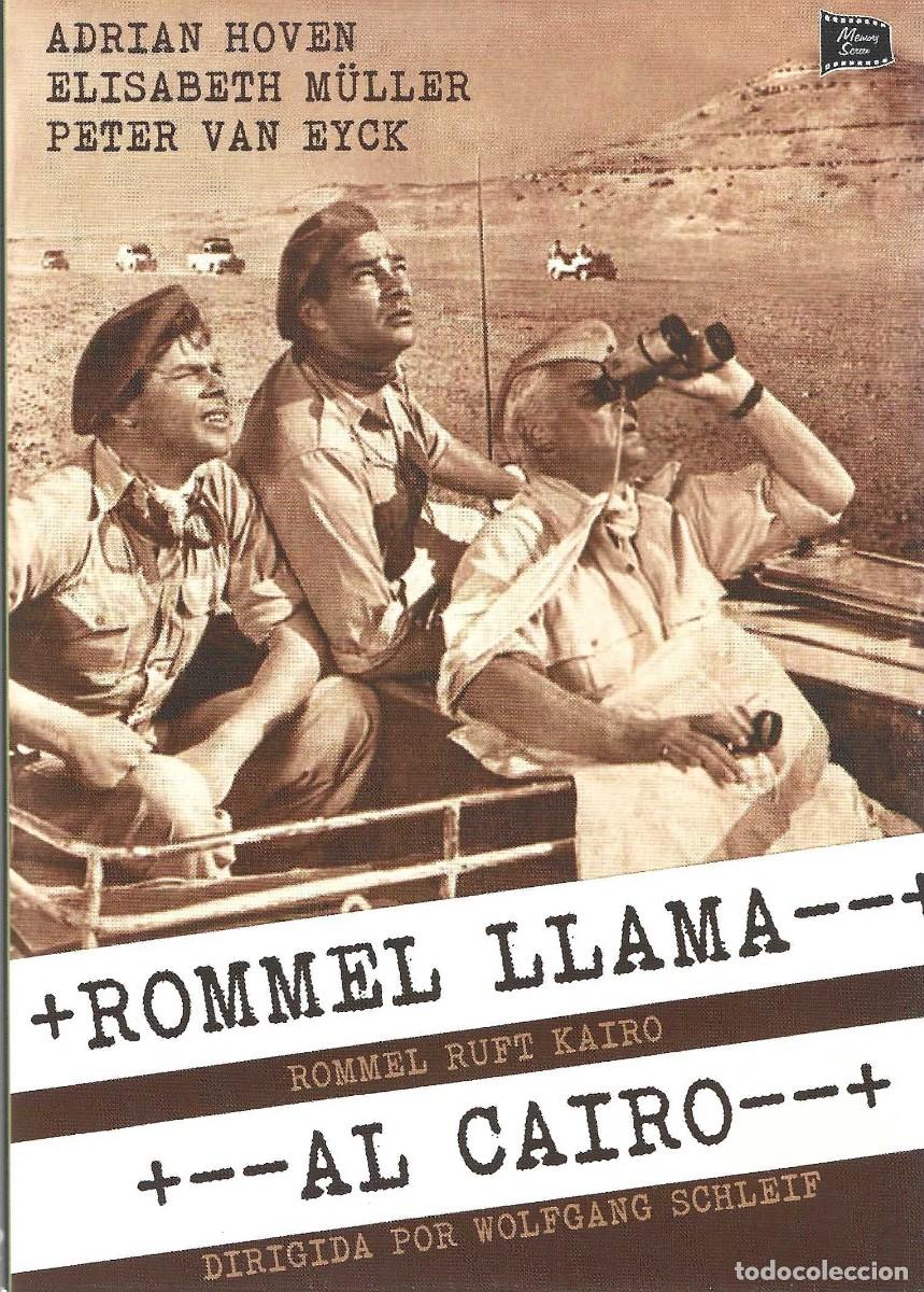 Cine: ROMMEL LLAMA AL CAIRO ADRIAN HOVEN