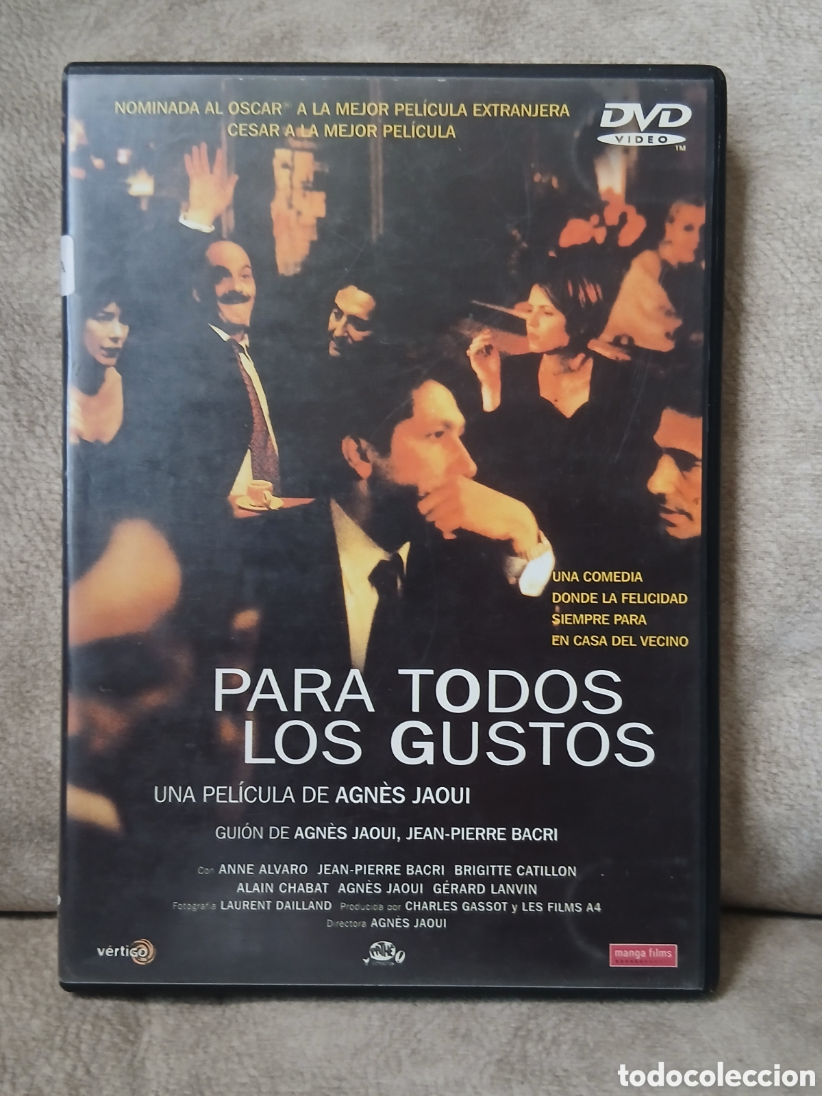Cine: Dvd Para todos los gustos -Agn&egrave;s Jaoui-