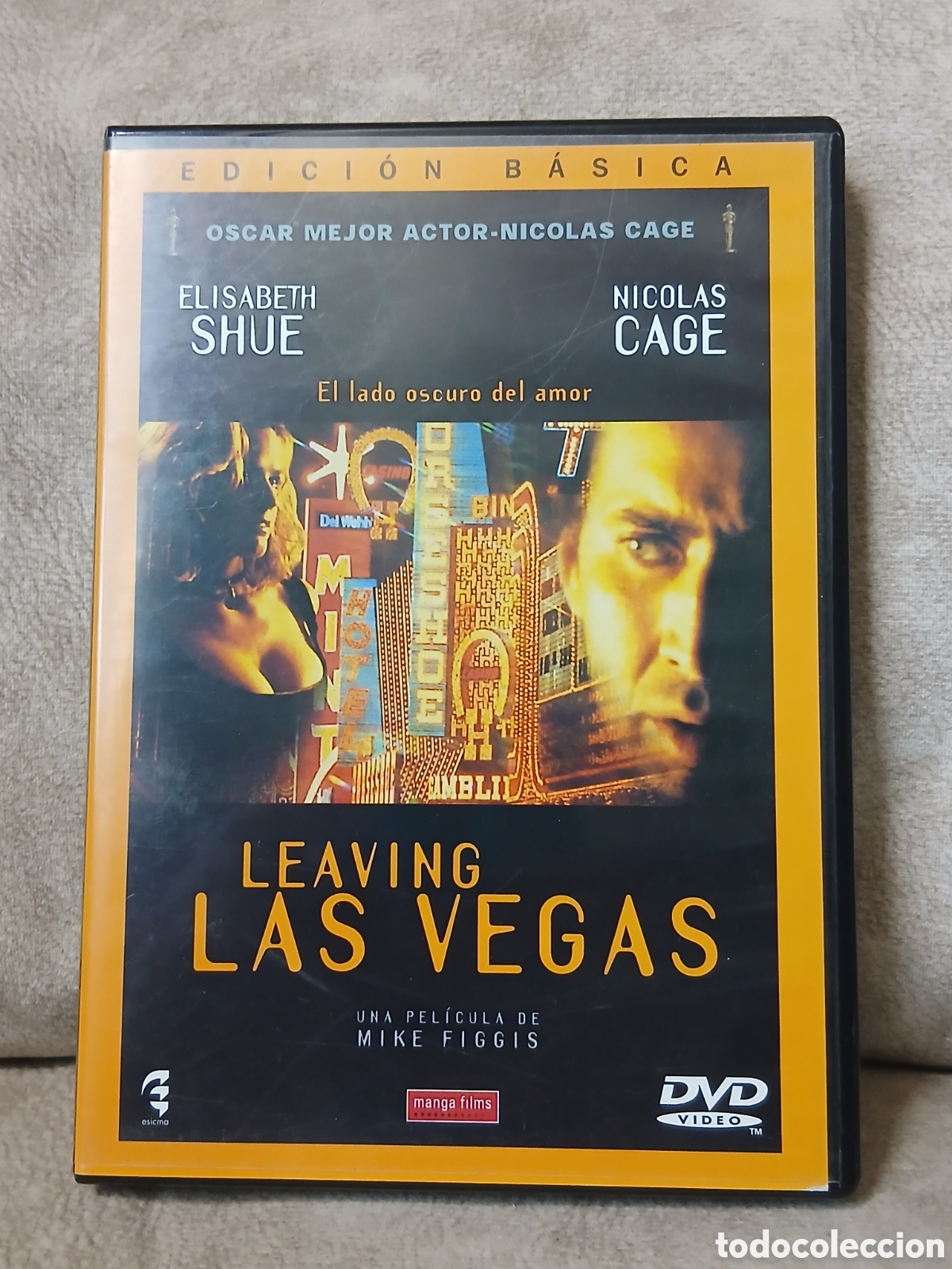 Cine: Dvd Living Las Vegas -Nicolas Cage-