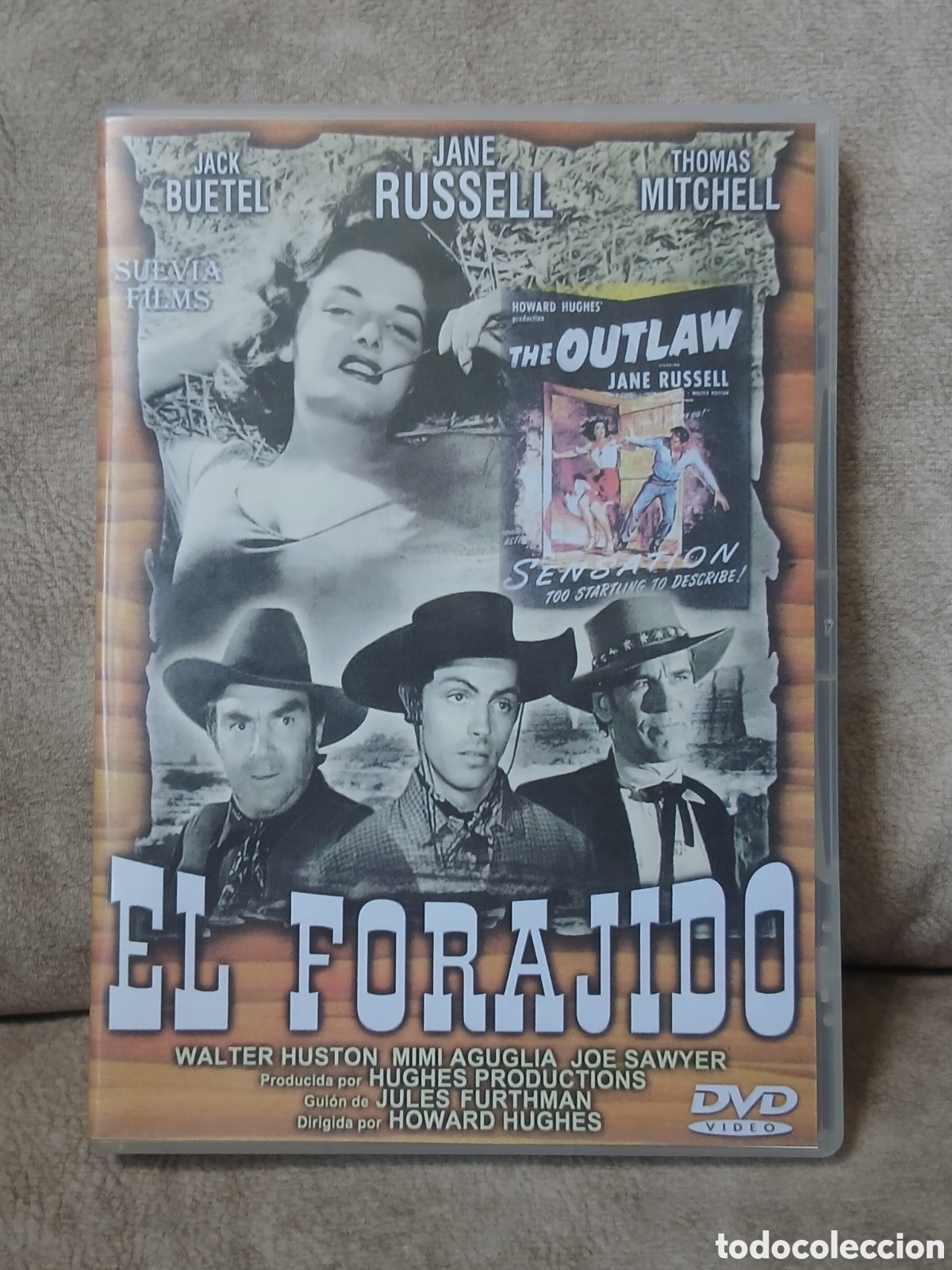 Cine: Dvd El Forajido -Howard Hughes-