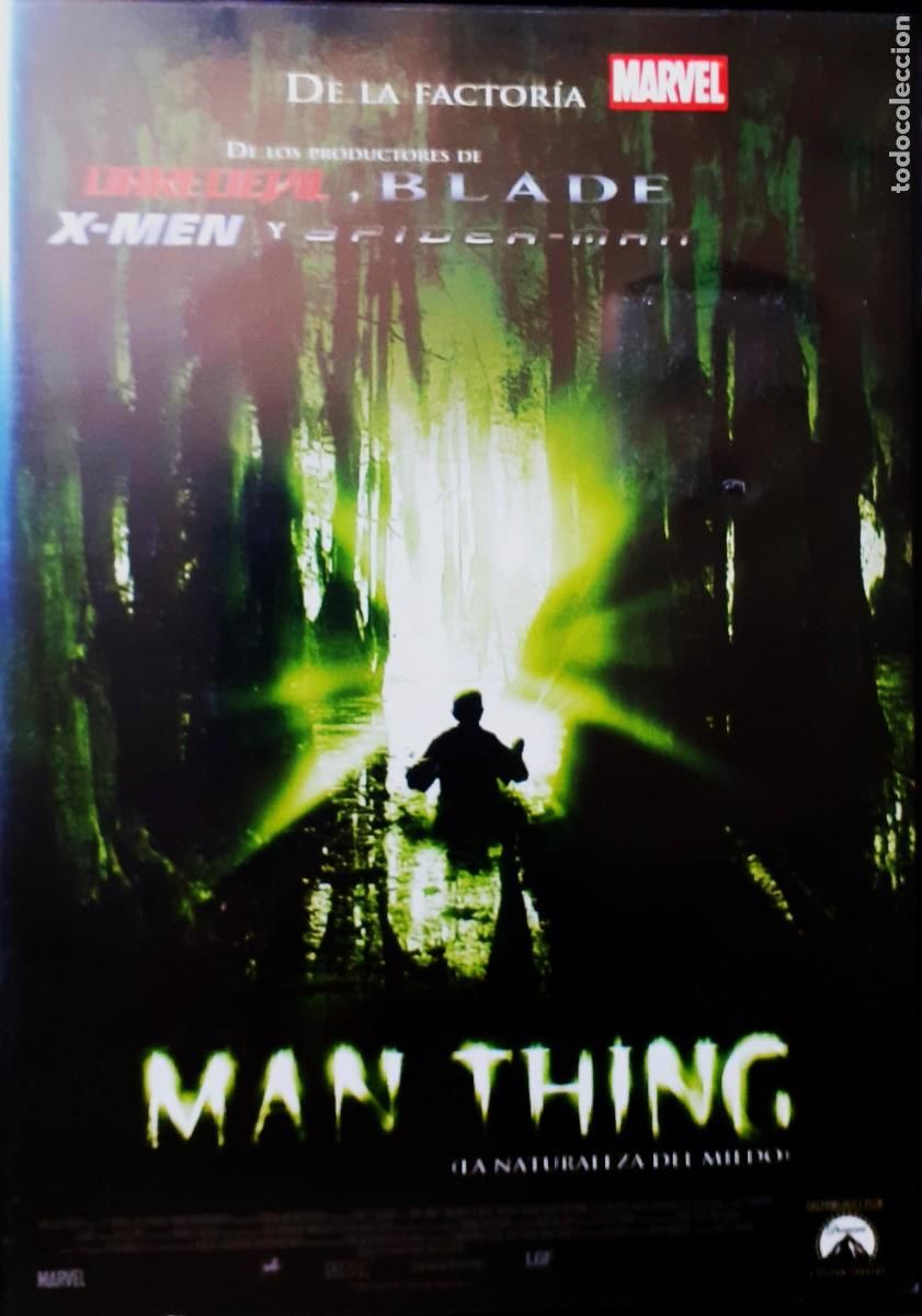 Cine: MAN THING LA NATURALEZA DEL MIEDO. CINE EN DVD. COLECCION.