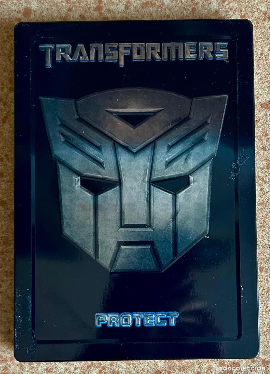 Cine: TRANSFORMERS PROTECT - DVD CAJA MET&Aacute;LICA