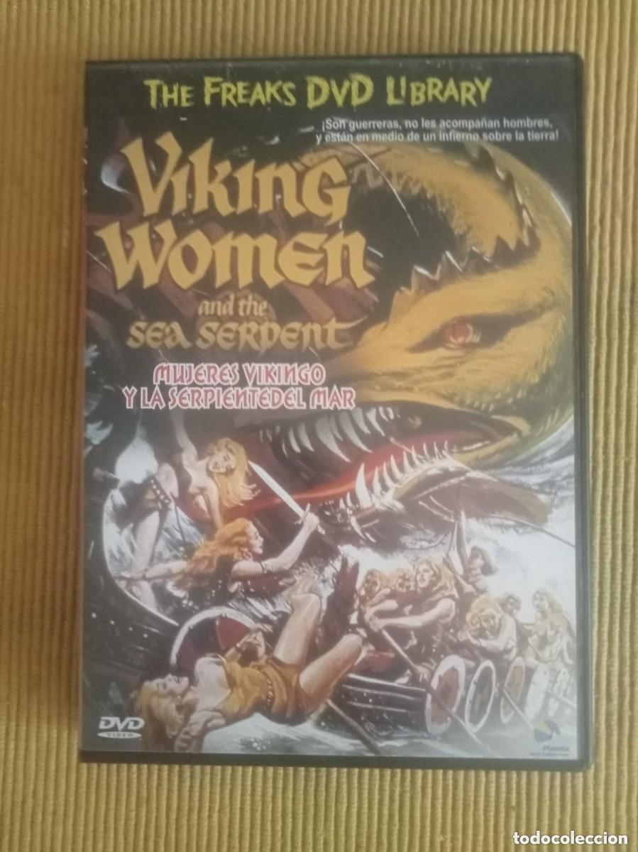 Cine: PEL&Iacute;CULA: MUJERES VIKINGO Y LA SERPIENTE DE MAR (1957) DESCATALOGADA. MUY DIF&Iacute;CIL DE ENCONTRAR