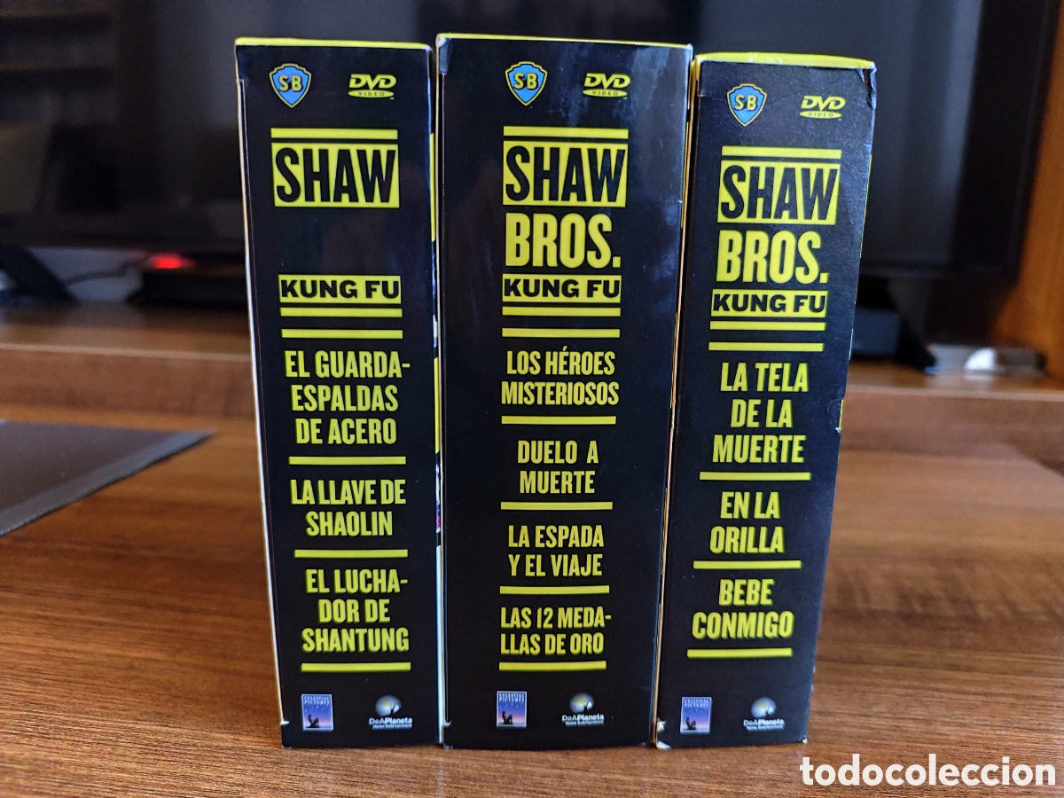 Cine: Colecci&oacute;n Shaw bros Kung Fu (10 pel&iacute;culas)