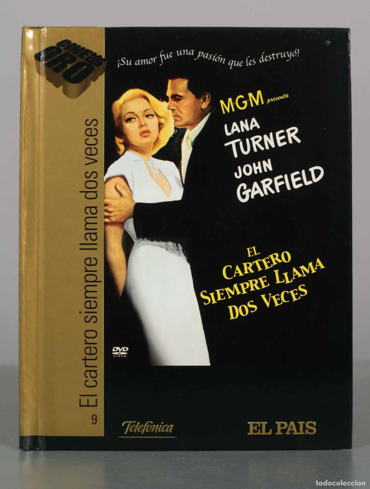 Cin&eacute;ma: DVD. El cartero siempre llama dos veces - Lana Turner, John Garfield - Libro