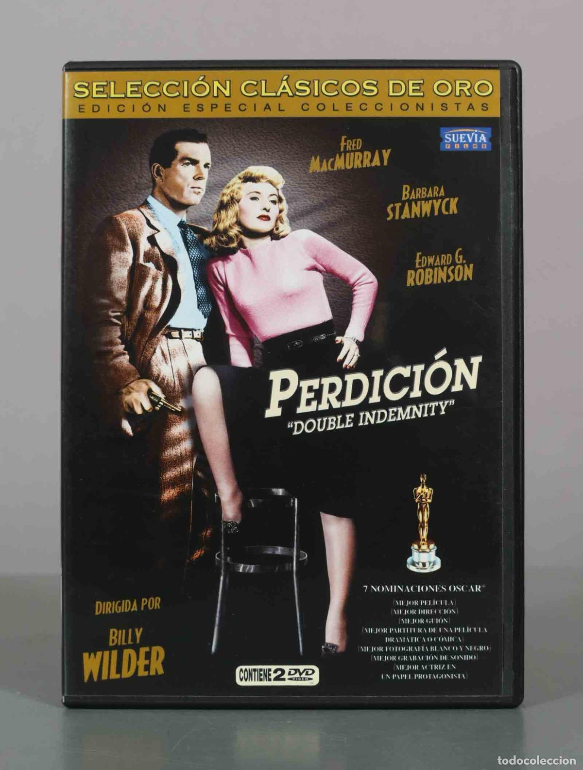 Cin&eacute;ma: DVD. Perdici&oacute;n - Billy Wilder, Barbara Stanwyck, Fred MacMurray, Edward G. Robinson