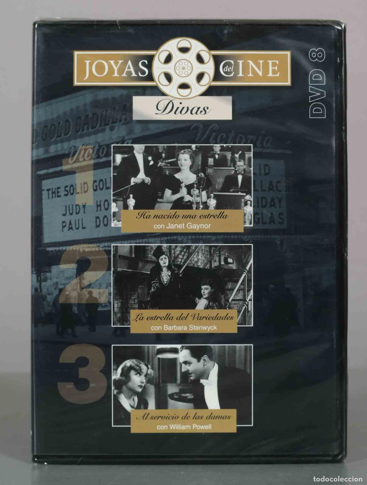 Cin&eacute;ma: DVD. Joyas del Cine Divas - Ha nacido una estrella, La estrella de Variedades, Al servic PRECINTADO