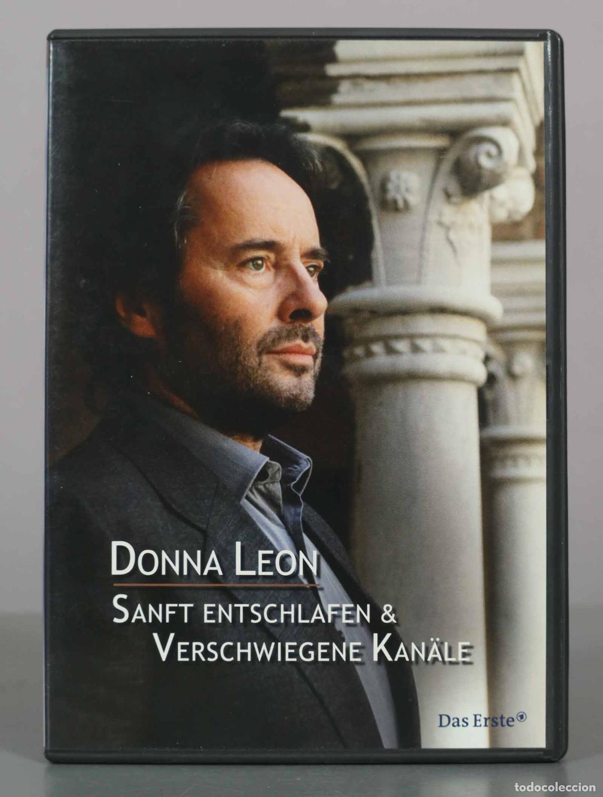 Cine: DVD. Donna Leon: Sanft entschlafen and Verschwiegene Kan&auml;le - Uwe Kockisch