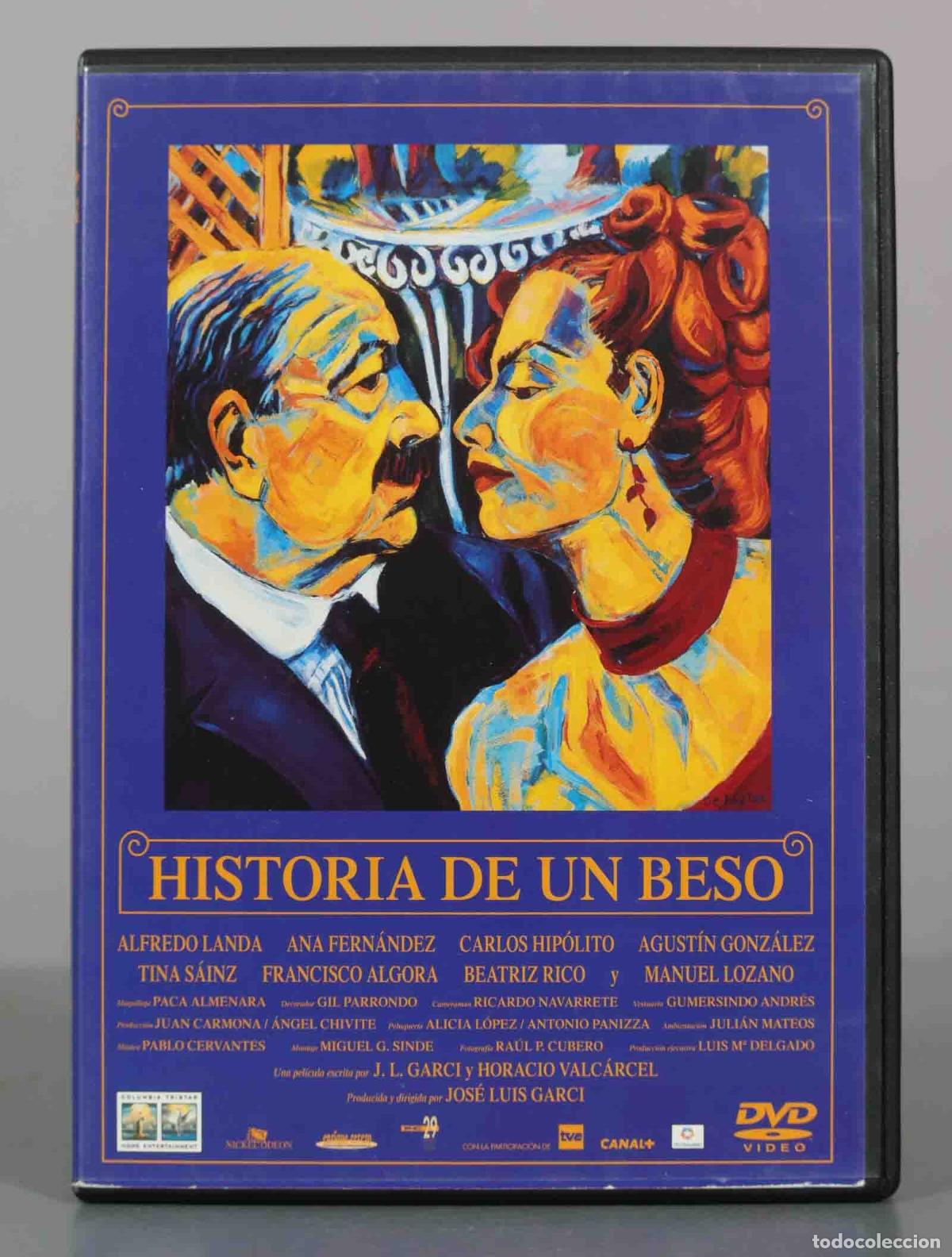 Cine: DVD. Historia de un beso - Jos&eacute; Luis Garci, Alfredo Landa, Ana Fern&aacute;ndez, Carlos Hip&oacute;lito, Agust&iacute;n