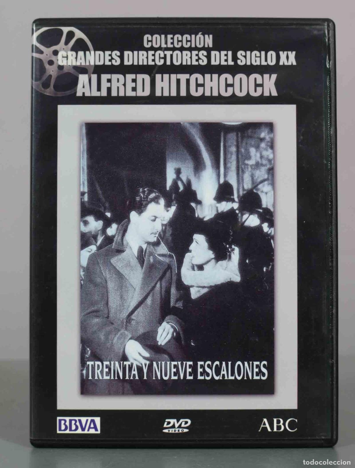 Cine: DVD. Treinta y nueve escalones - Alfred Hitchcock, Robert Donat, Madeleine Carroll
