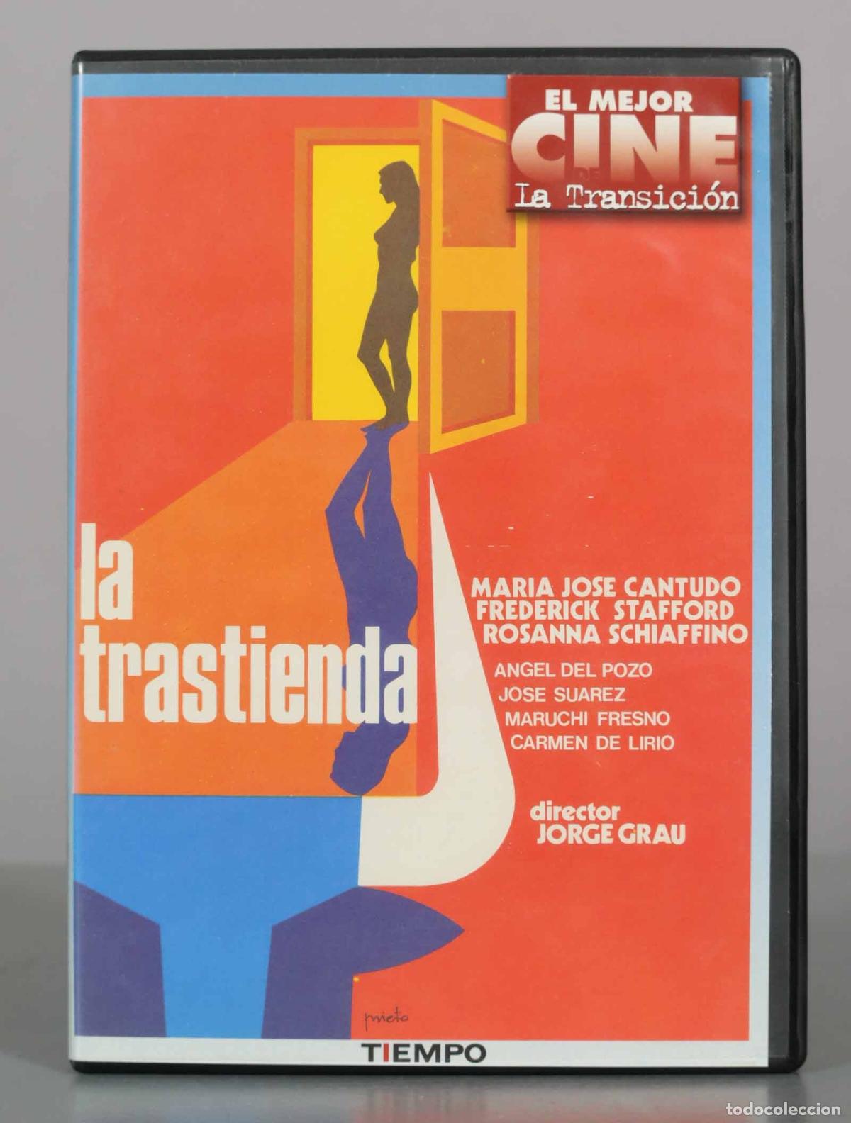 Cine: DVD. La trastienda - Jorge Grau, Mar&iacute;a Jos&eacute; Cantudo, Frederick Stafford, Rosanna Schiaffino