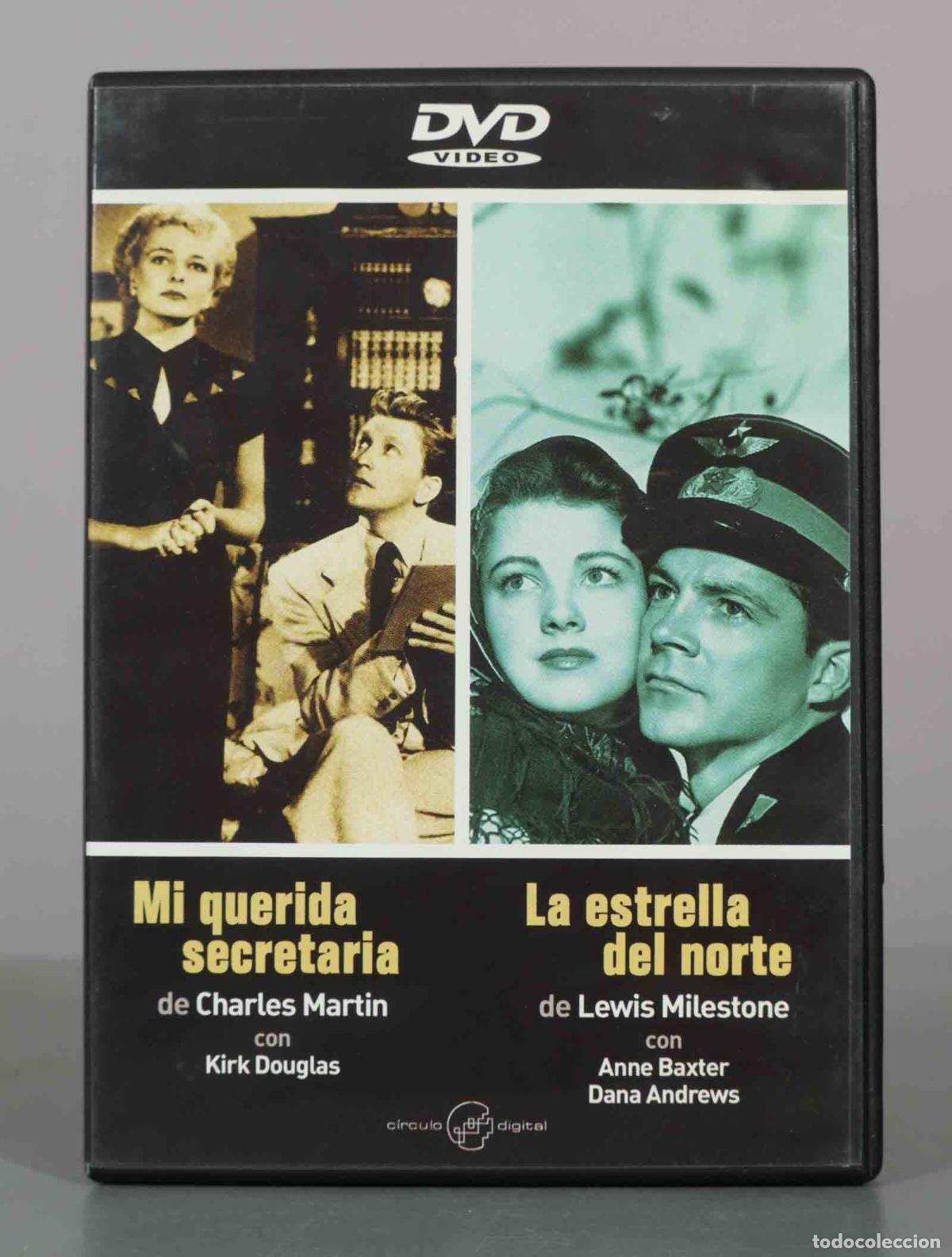 Cine: DVD. Mi querida secretaria. La estrella del norte - Charles Martin, Lewis Milestone, Kirk Douglas,