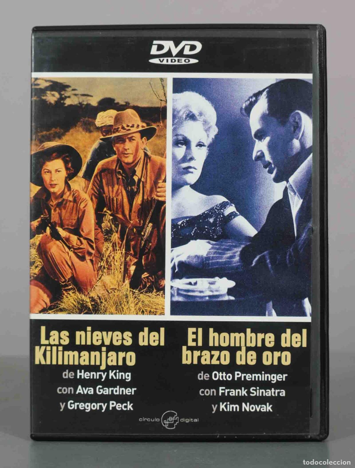 Cine: DVD. Las nieves del Kilimanjaro, El hombre del brazo de oro - Henry King, Otto Preminger, Ava Gardn