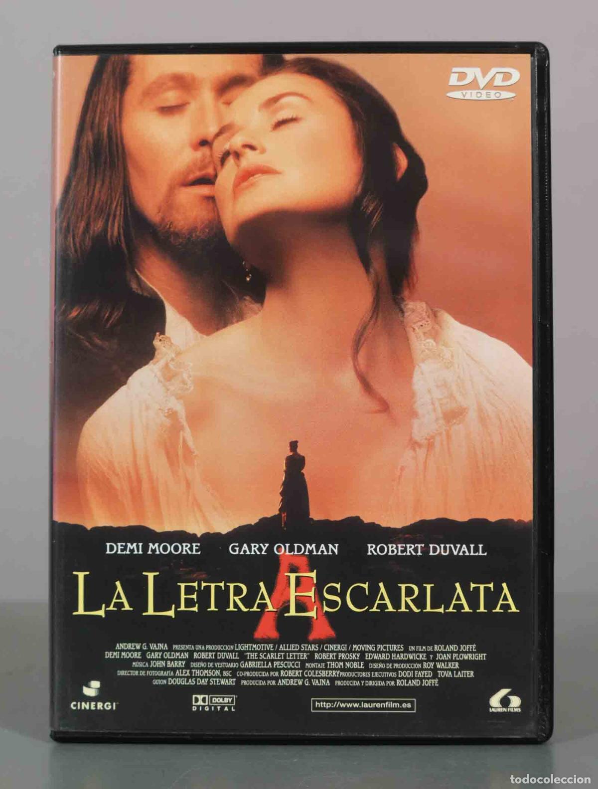 Cine: DVD. La Letra Escarlata - Roland Joff&eacute;, Demi Moore, Gary Oldman, Robert Duvall
