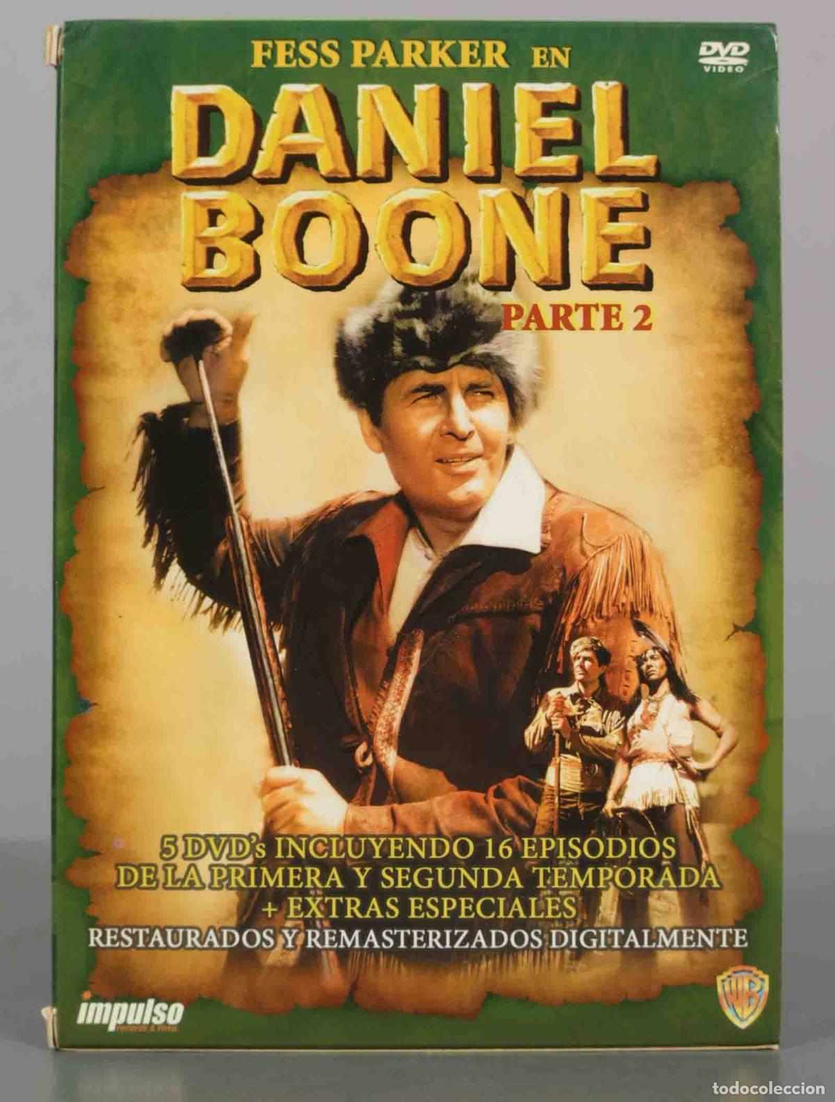 Cine: DVD. Daniel Boone - Parte 2 - Fess Parker, Albert Salmi, Darby Hinton, Ed Ames, Patricia Blair, Ver