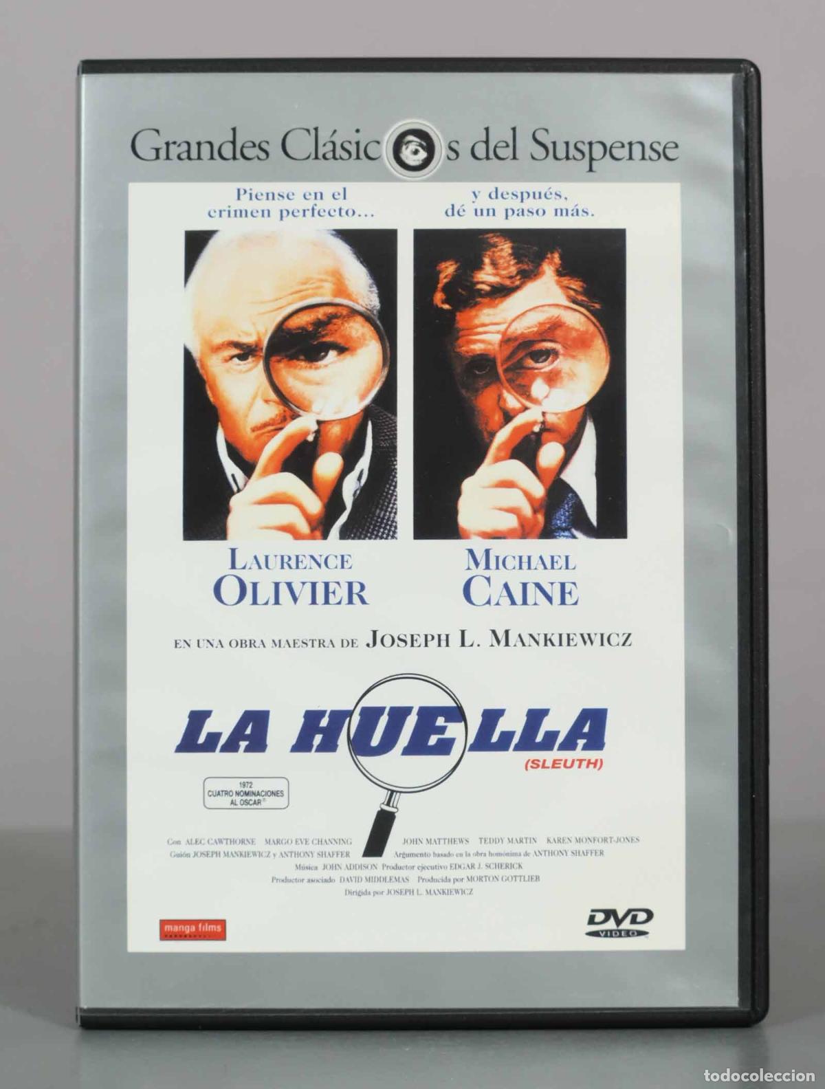 Cine: DVD. La Huella (Sleuth) - Joseph L. Mankiewicz, Laurence Olivier, Michael Caine