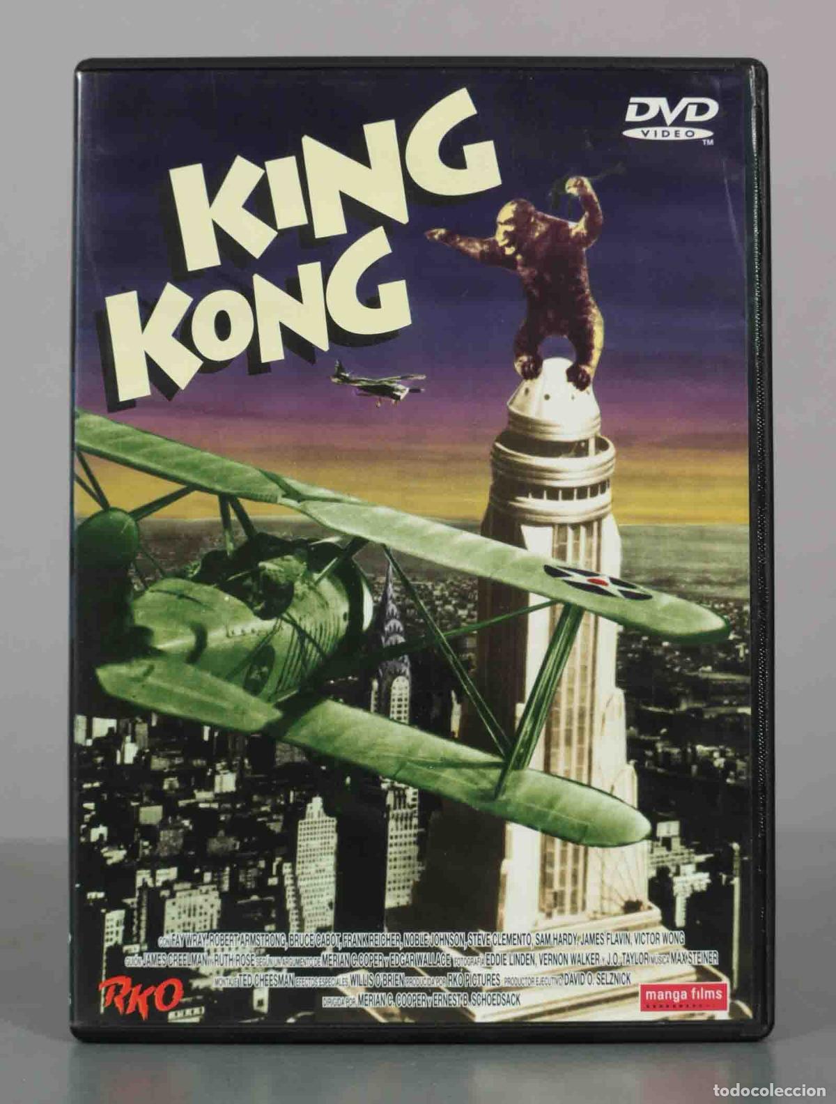 Cine: DVD. King Kong - Merian C. Cooper, Ernest B. Schoedsack - Manga Films