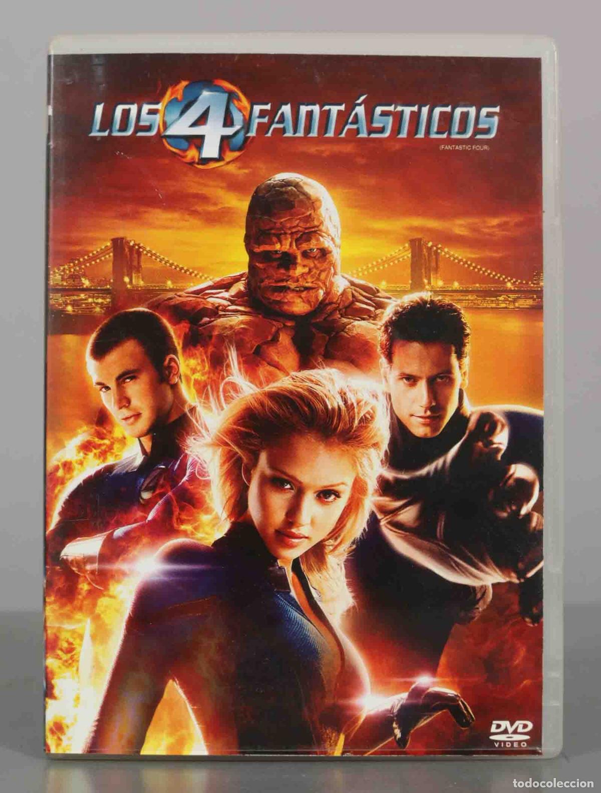 Cin&eacute;ma: DVD. Los 4 Fant&aacute;sticos - Jessica Alba, Chris Evans, Ioan Gruffudd, Michael Chiklis