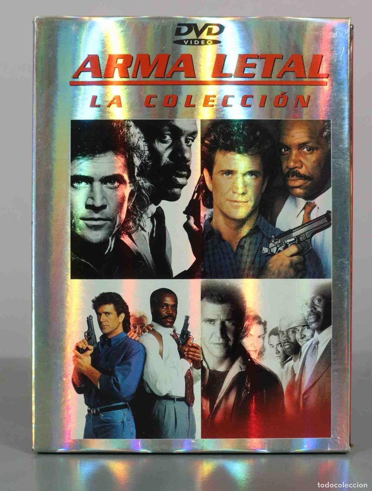 Kino: DVD. Arma Letal: La Colecci&oacute;n - Mel Gibson, Danny Glover