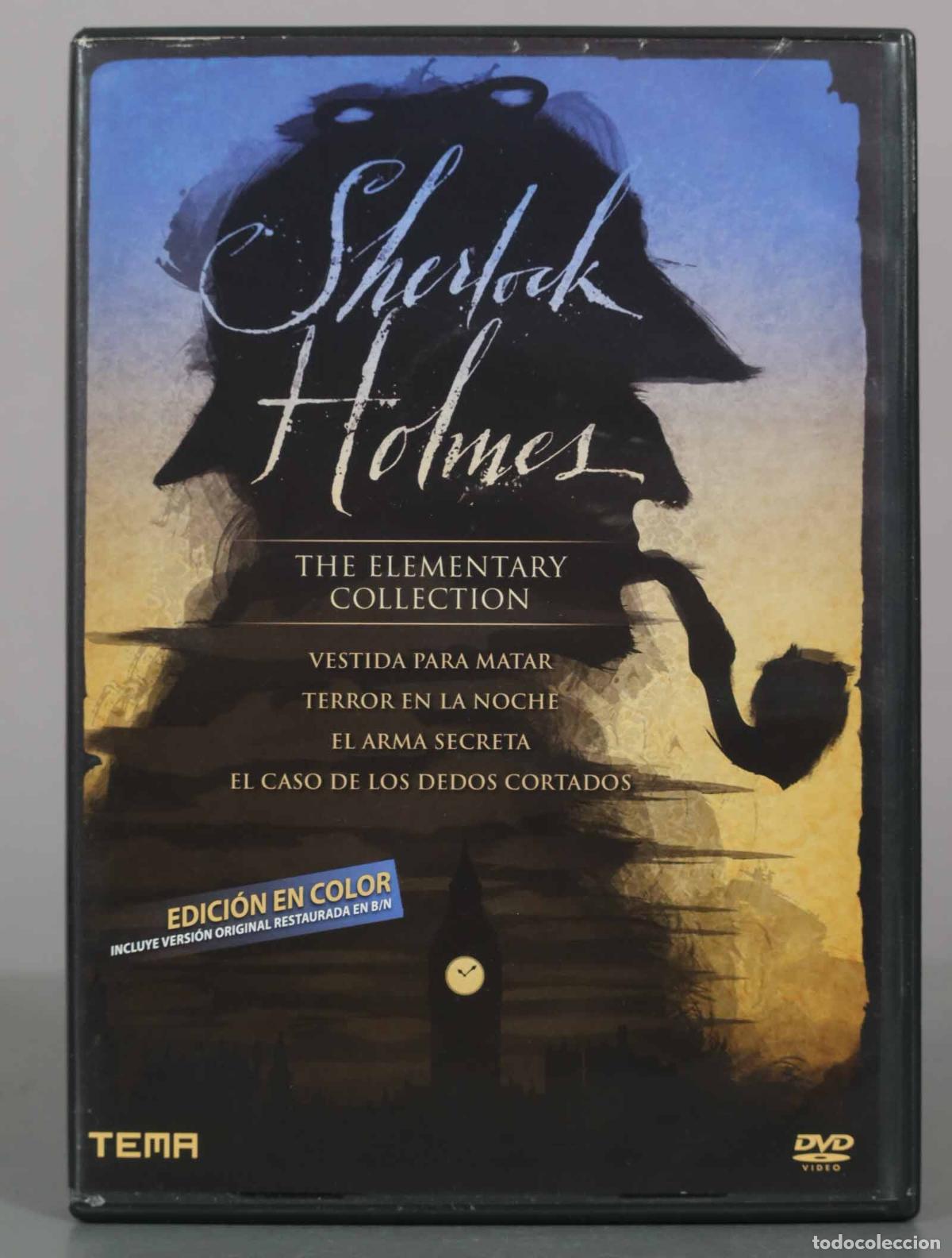Kino: DVD. Sherlock Holmes - The Elementary Collection - Edici&oacute;n en Color