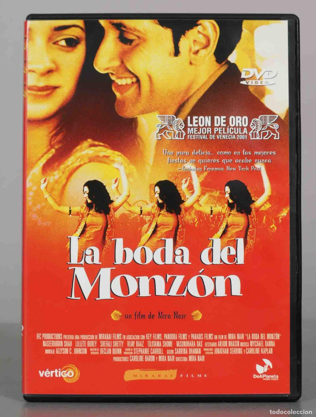 Kino: DVD. La boda del Monz&oacute;n - Mira Nair, Naseeruddin Shah, Lillete Dubey