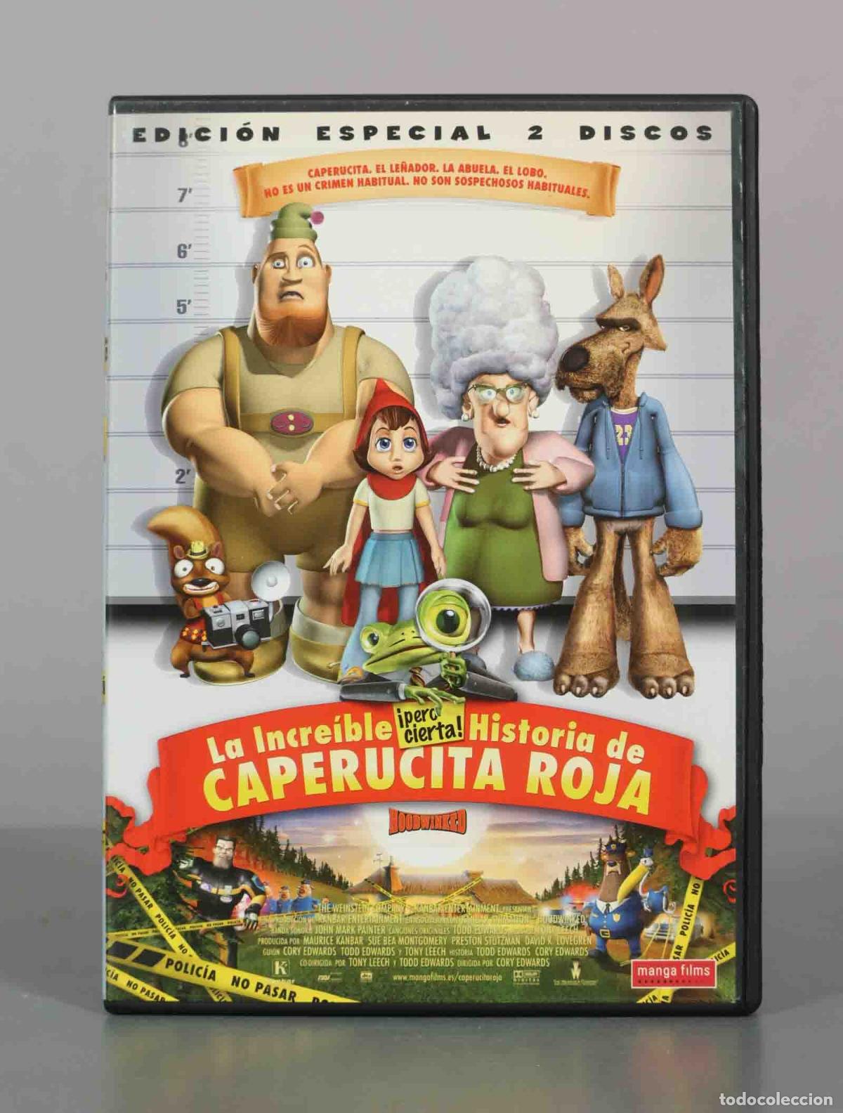 Cinema: DVD. La incre&iacute;ble pero cierta historia de Caperucita Roja - Edici&oacute;n Especial 2 Discos