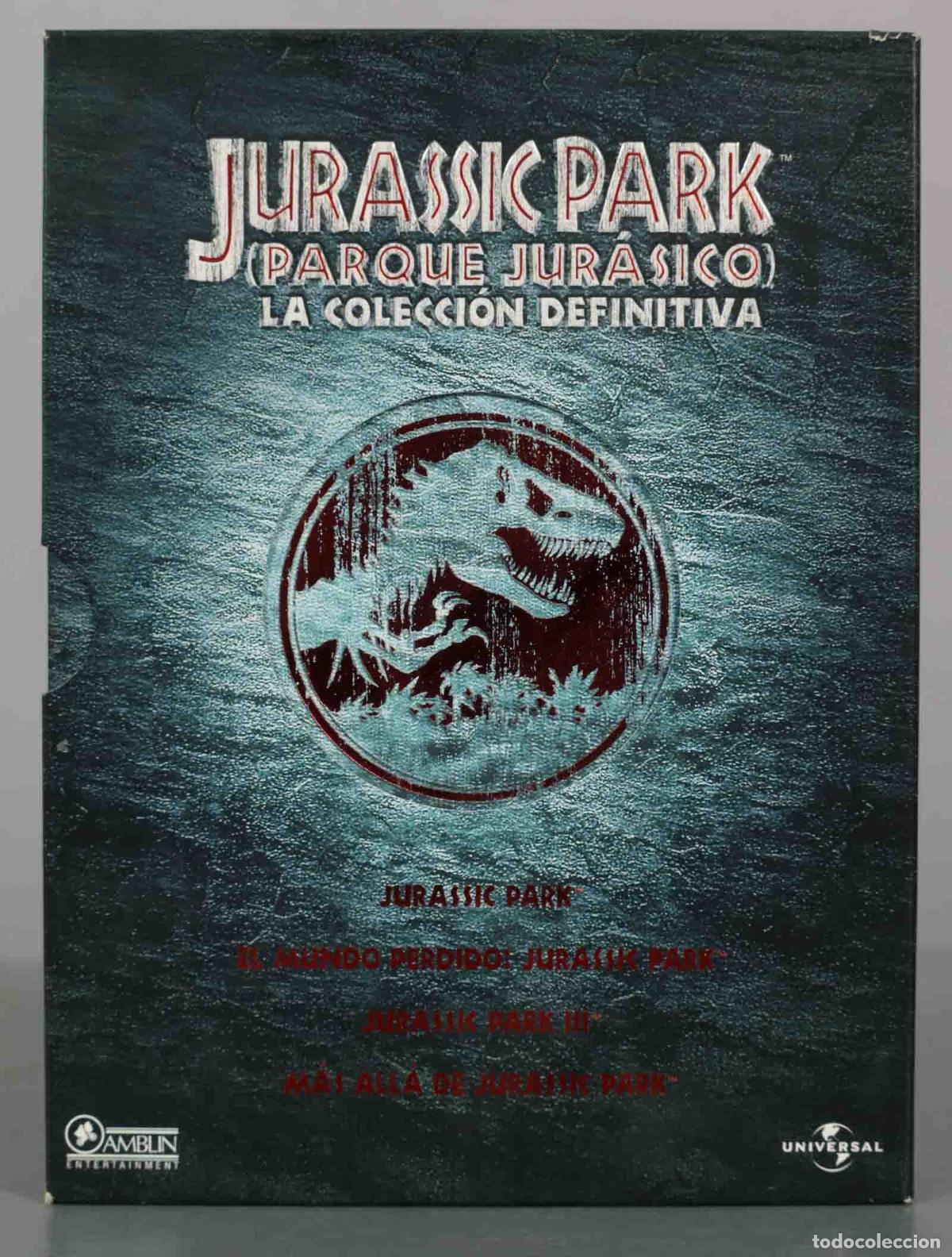 Cine: DVD. Jurassic Park - La Colecci&oacute;n Definitiva