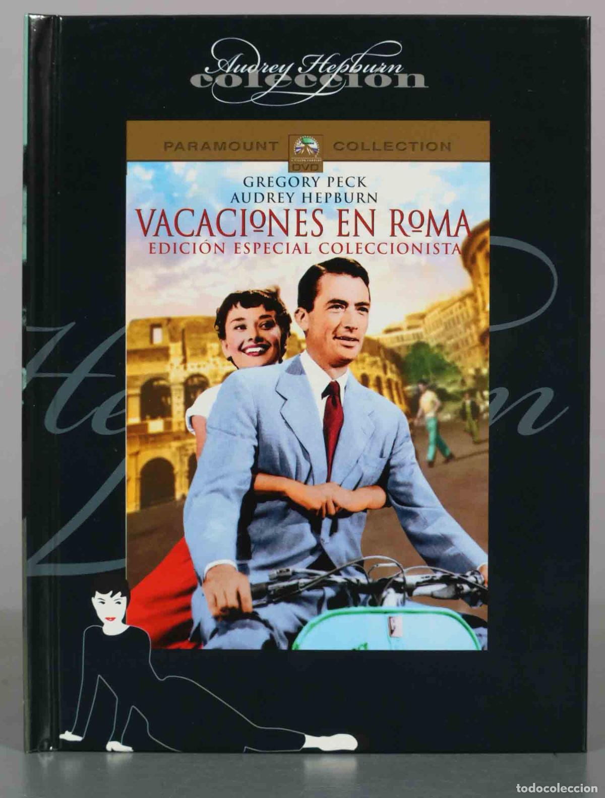 Cine: DVD. Vacaciones en Roma - Gregory Peck, Audrey Hepburn