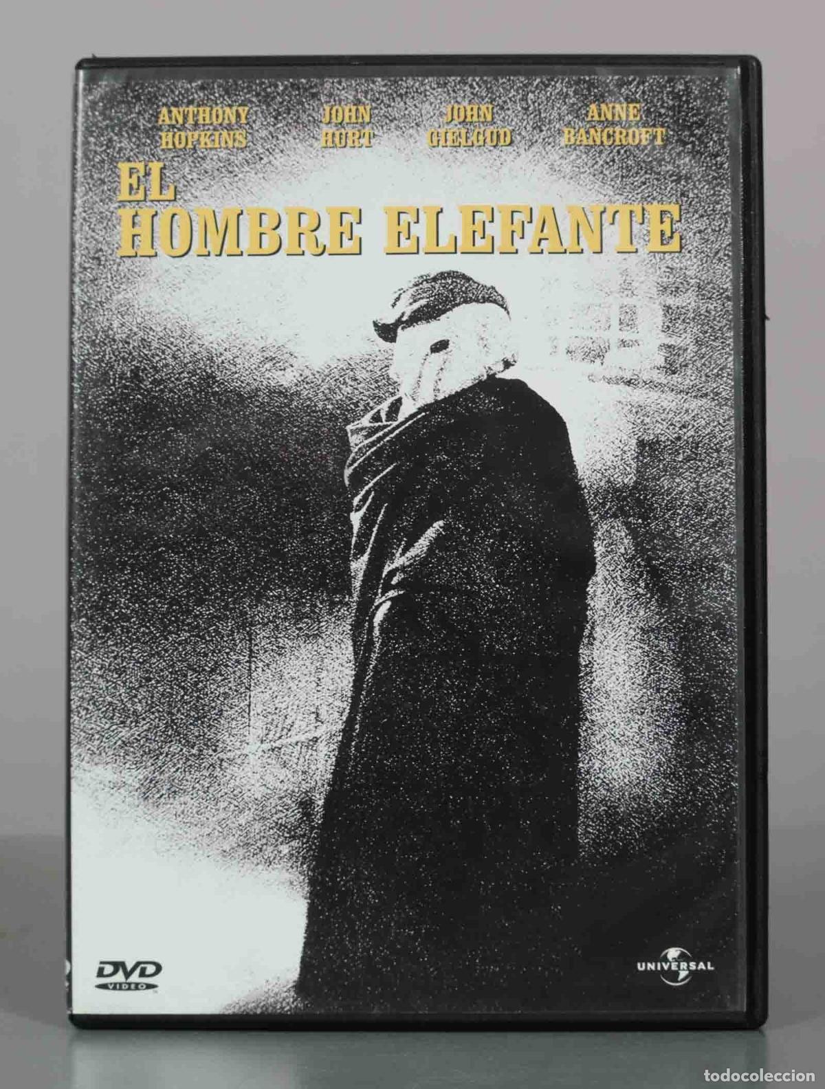 Cine: DVD. El hombre elefante - David Lynch, Anthony Hopkins, John Hurt, Anne Bancroft, John Gielgud