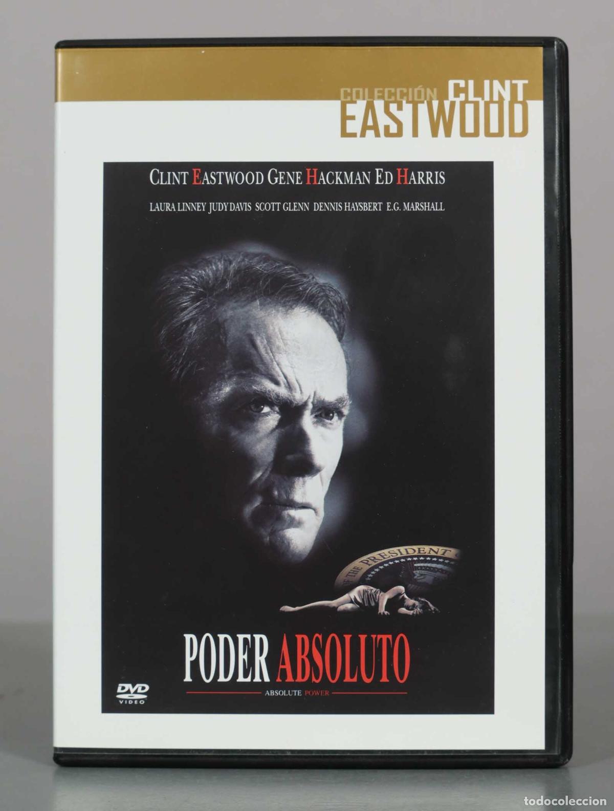 Cine: DVD. Poder absoluto - Clint Eastwood, Laura Linney, Judy Davis, Gene Hackman, Ed Harris