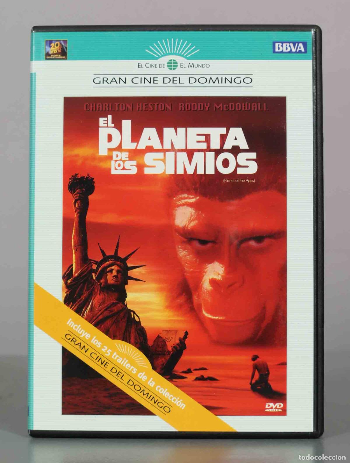 Cinema: DVD. El planeta de los simios - Charlton Heston, Roddy McDowall