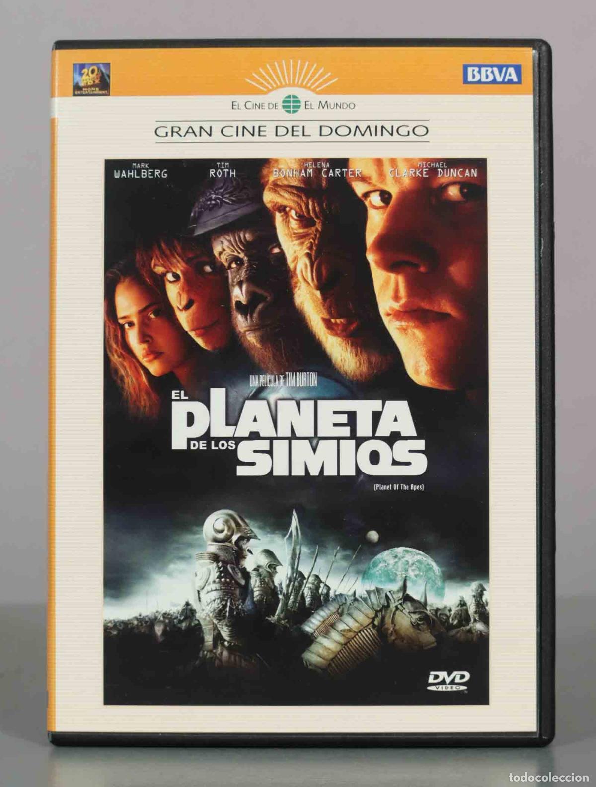 Cinema: DVD. El Planeta de los Simios - Tim Burton, Mark Wahlberg, Tim Roth, Helena Bonham Carter, Michael