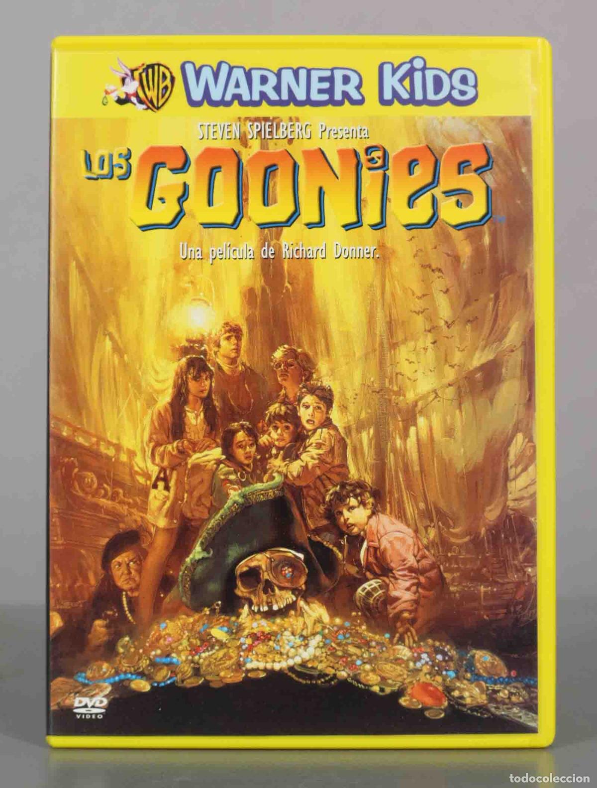 Cinema: DVD. Los Goonies - Warner Kids - Richard Donner, Steven Spielberg, Sean Astin, Josh Brolin, Corey F