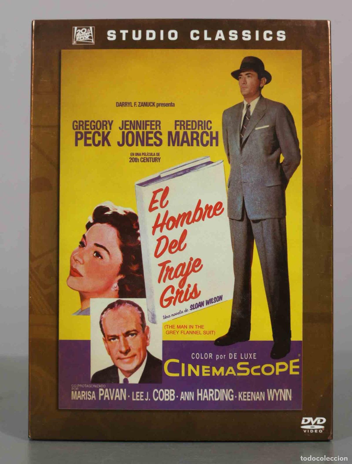 Cinema: DVD. El hombre del traje gris - Gregory Peck, Jennifer Jones, Fredric March