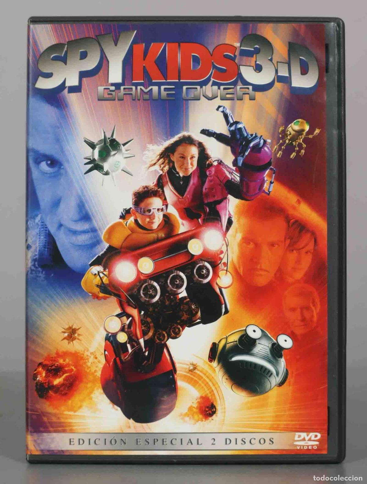 Cinema: DVD. Spy Kids 3D Game Over Edici&oacute;n Especial 2 Discos