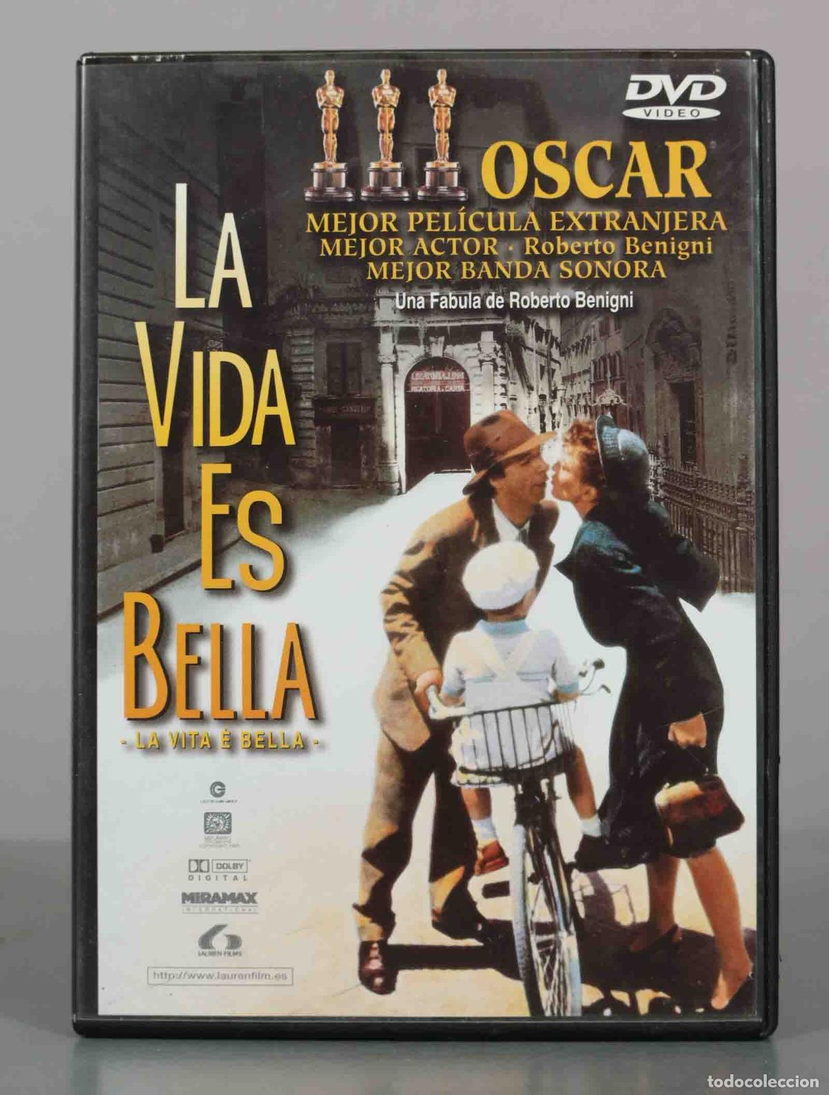 Cinema: DVD. La Vida Es Bella - Roberto Benigni, Nicoletta Braschi