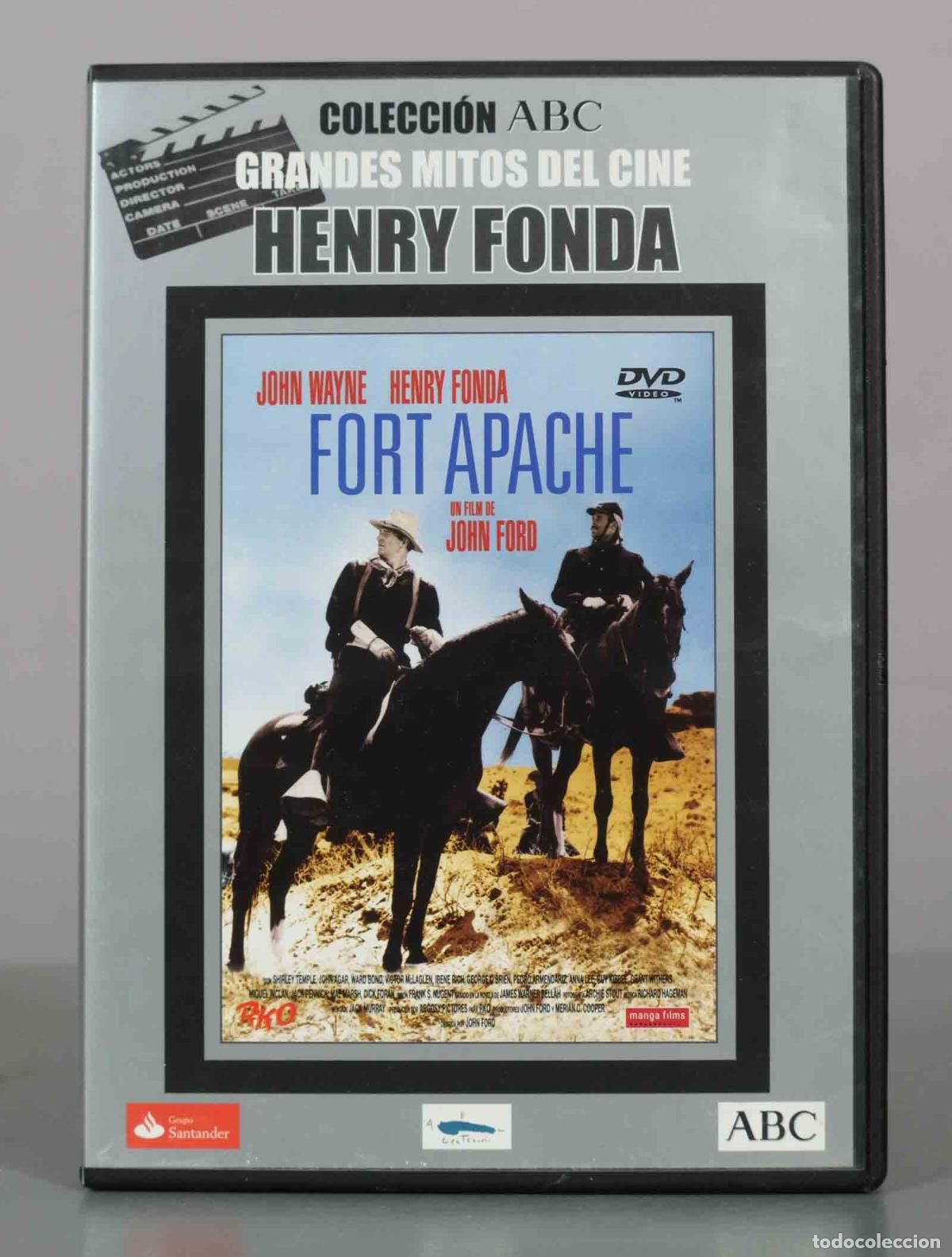 Cinema: DVD. Fort Apache - Colecci&oacute;n ABC Grandes Mitos del Cine - John Ford, John Wayne, Henry Fonda