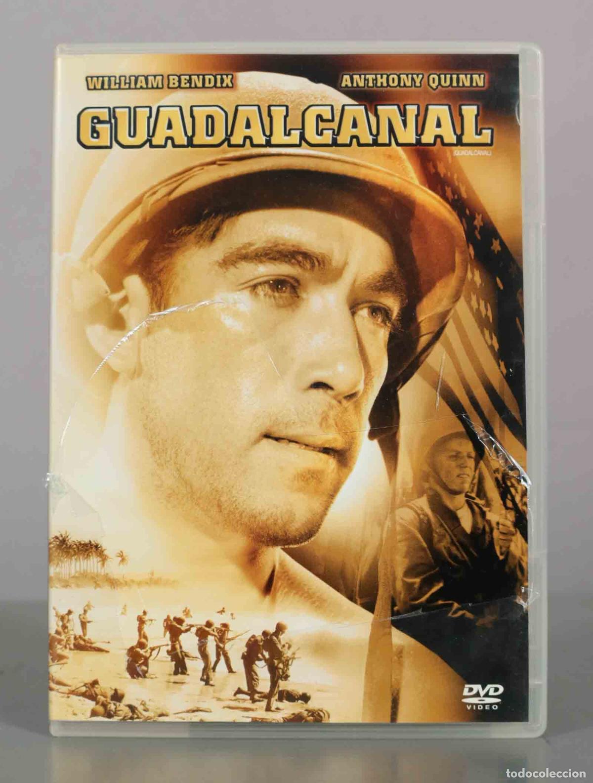 Cine: DVD. Guadalcanal - Lewis Seiler, William Bendix, Anthony Quinn