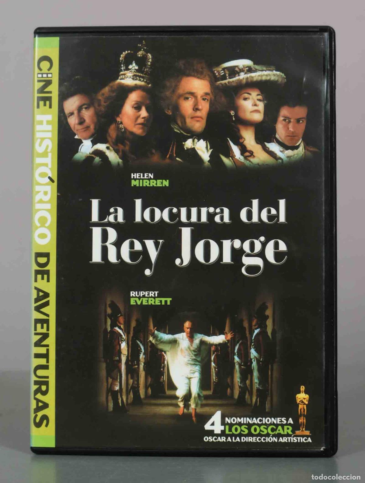 Kino: DVD. La locura del rey Jorge - Nigel Hawthorne, Helen Mirren, Rupert Everett