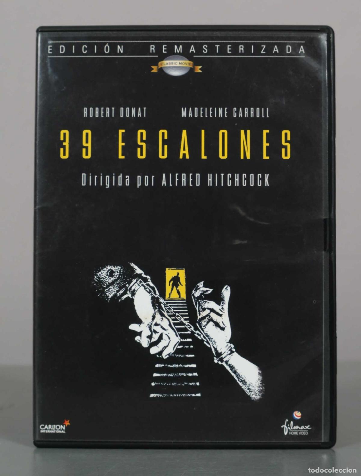 Kino: DVD. 39 escalones - Edici&oacute;n remasterizada - Alfred Hitchcock, Robert Donat, Madeleine Carroll